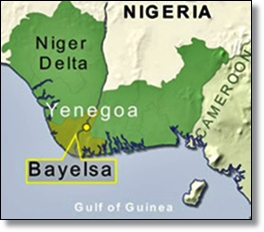 Bayelsa State Map